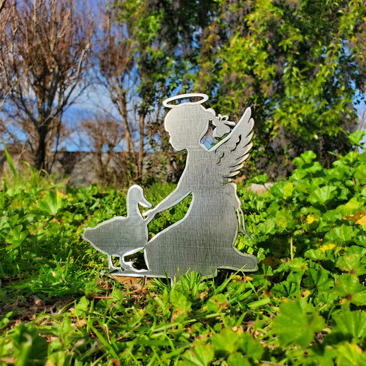 Pet Duck Memorial Marker