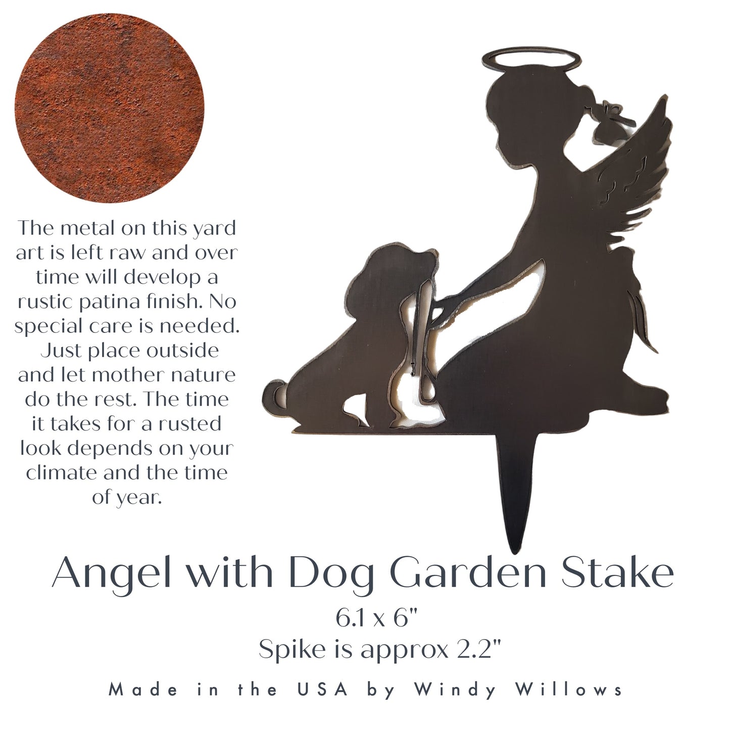 Pet Dog Memorial Marker